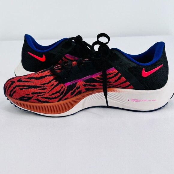 Nike Air Zoom Pegasus 38 Burnt Sunrise Women's Size 10.5 DQ7650-800 Orange Blue - Picture 8 of 14